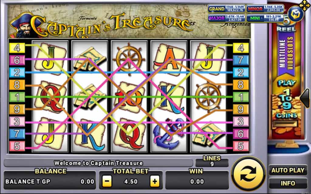 Captain's Treasure Game Joker123 joker123 เกม