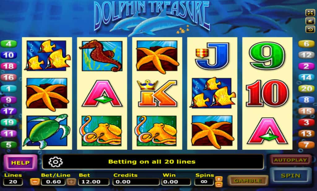 Dolphin Treasure Joker123 ฝาก 100 รับ 100 ถอนไม่อั้น joker