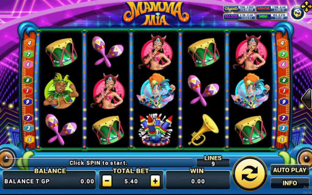 Mammamia Joker123 slot super joker