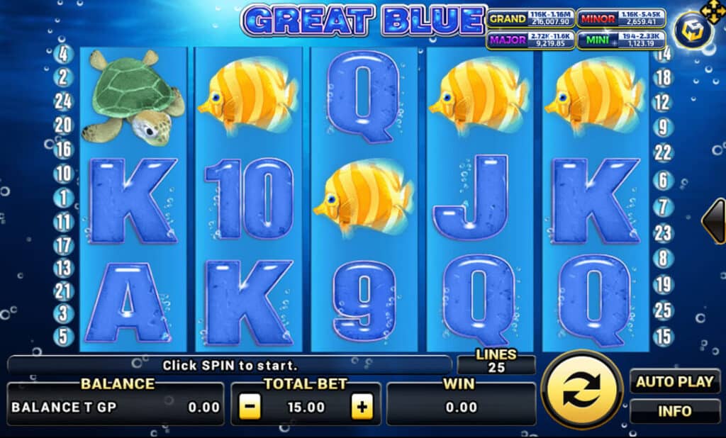 Great Blue Joker123 Joker Gaming