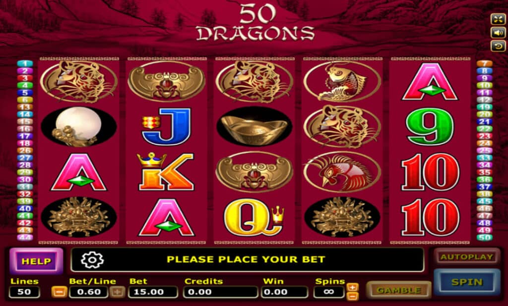 Fifty Dragons Joker123 Jokerslot789