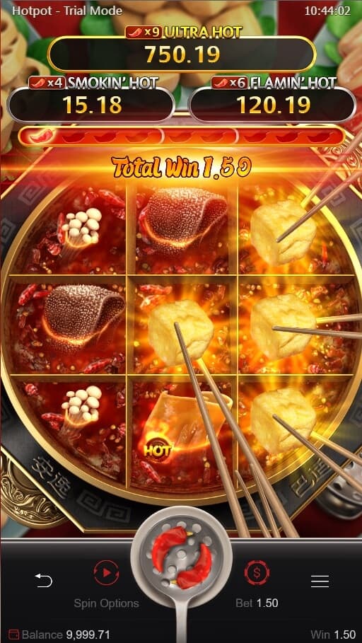 Hotpot PG Slot โบนัส 100
