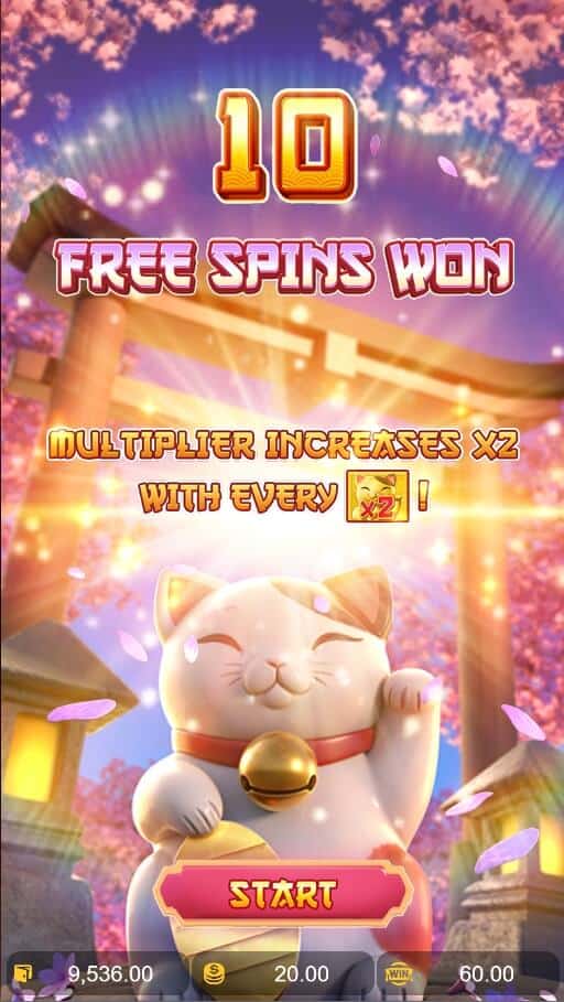 Lucky Neko เกมส์ PG