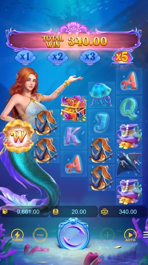 Mermaid Riches ทางเข้า PG Slot Auto