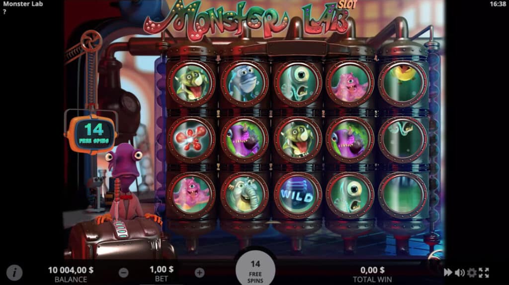 MONSTER LAB Slots Joker