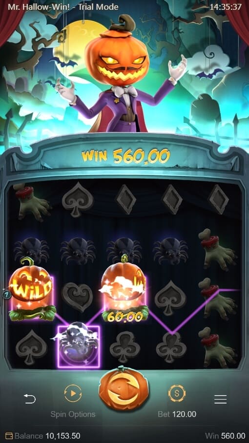 Mr. Hallow-Win สล็อต PG แตกง่าย