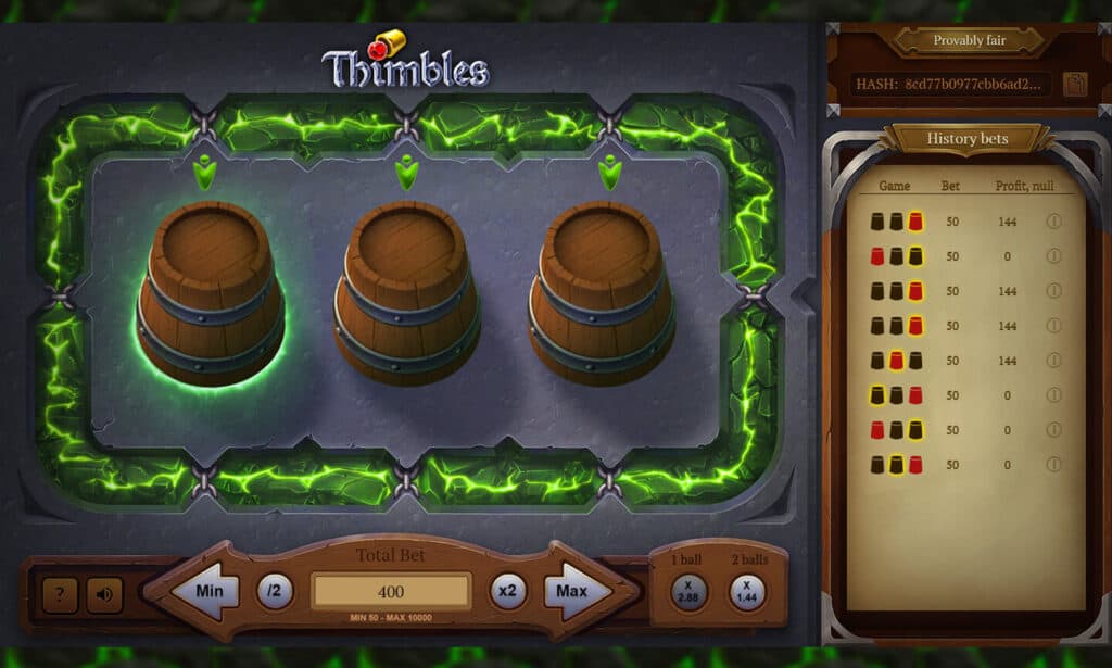 THIMBLES สล็อต Joker