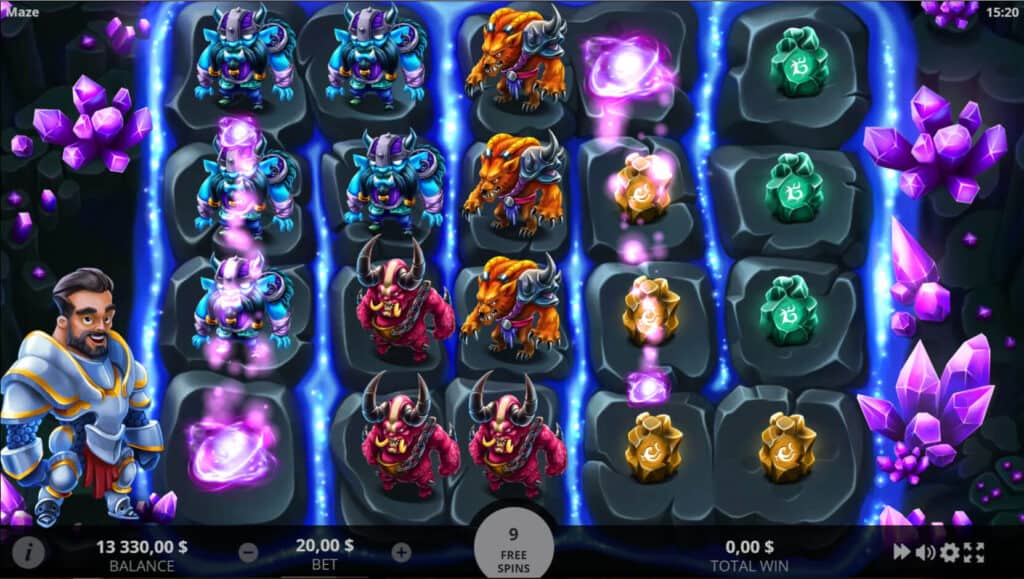 MAZE DESIRE FOR POWER Slots Joker