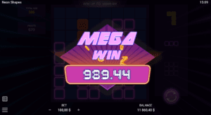 NEON SHAPES Slots Joker