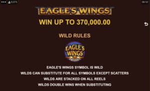 Eagle’s Wings สล็อตโจ๊กเกอร์ ดาวน์โหลด Joker123th