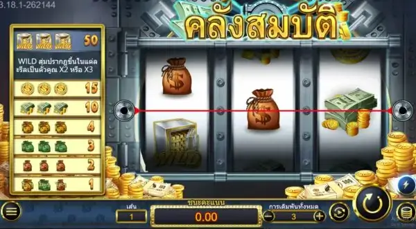 Bust Treasury สล็อตค่าย Askmebet สล็อต Joker