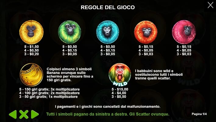 7 Monkeys 7 Monkeys เกมสล็อต เว็บตรง จากค่าย Pragmatic Play สล็อตโจ๊กเกอร์ 99