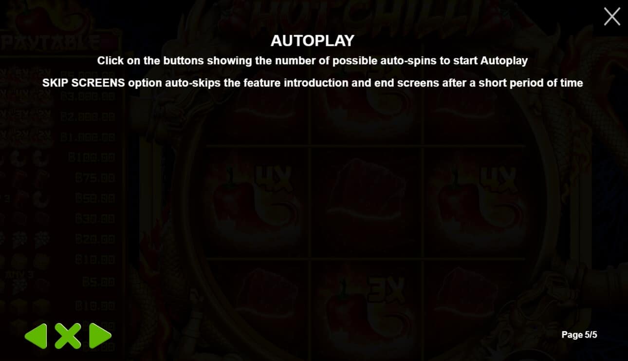 Hot Chilli เกมสล็อต เว็บตรง จากค่าย Pragmatic Play ทางเข้า joker123