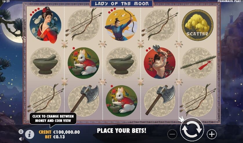 Lady Of The Moon Lady Of The Moon เกมสล็อต เว็บตรง จากค่าย Pragmatic Play โจ๊กเกอร์ 123