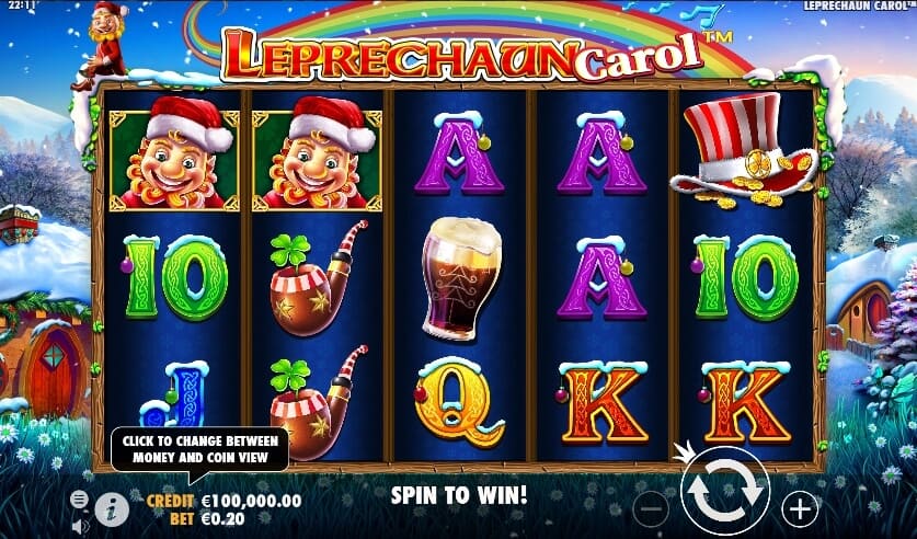 Leprechaun Carol เกมสล็อต เว็บตรง จากค่าย Pragmatic Play joker123th
