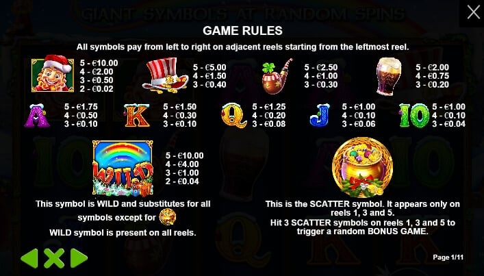 Leprechaun Carol เกมสล็อต เว็บตรง จากค่าย Pragmatic Play โจ๊กเกอร์ 123