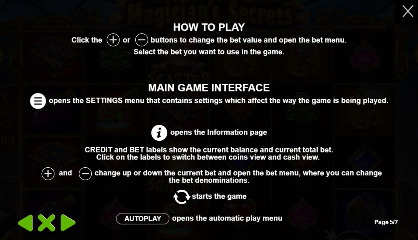 Magician's-Secrets เกมสล็อต เว็บตรง จากค่าย Pragmatic Play joker vip