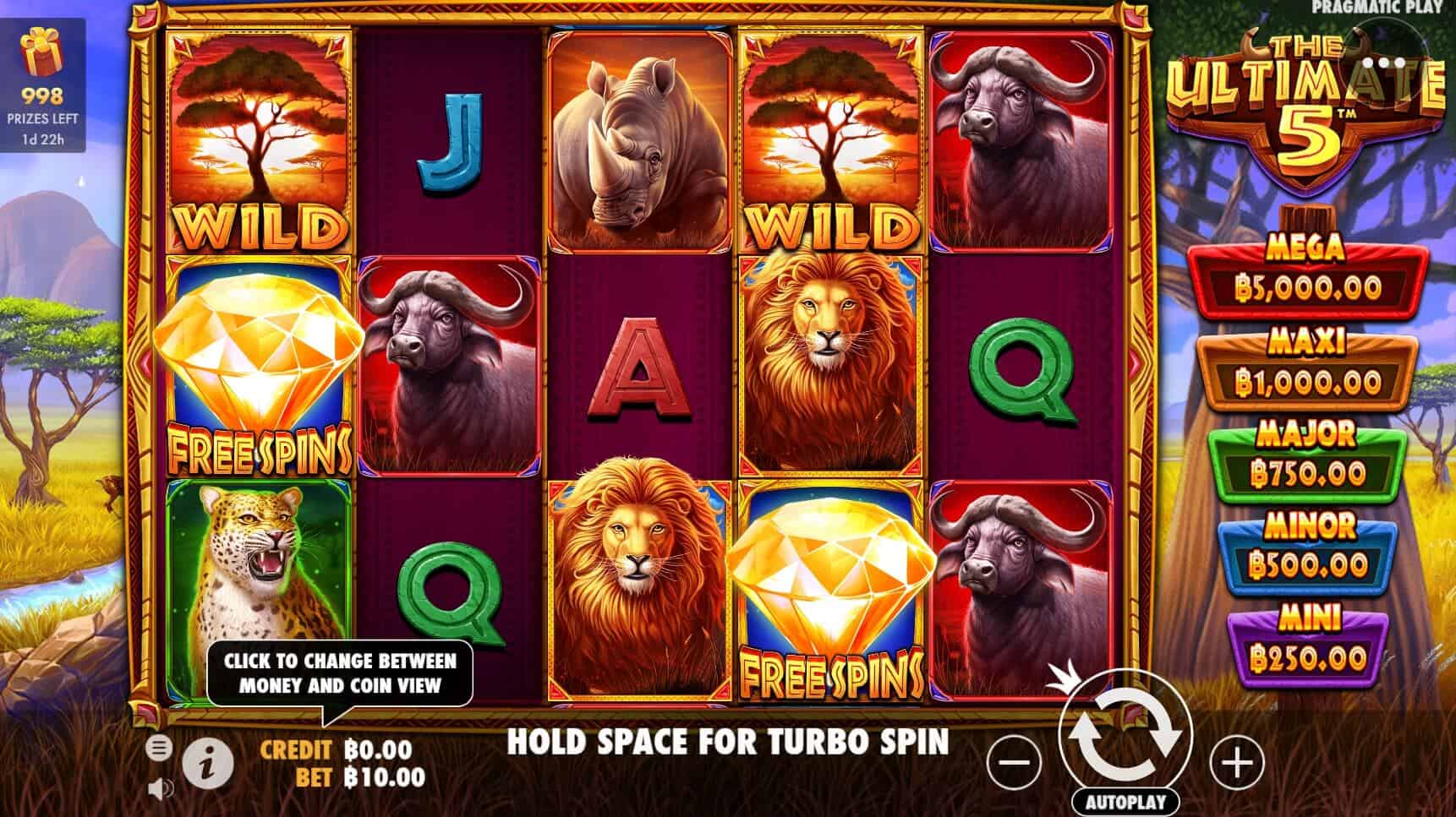 The Ultimate 5 เกมสล็อต เว็บตรง จากค่าย Pragmatic Play joker slot