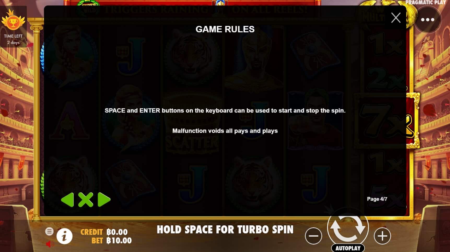 Wild Gladiator เกมสล็อต เว็บตรง จากค่าย Pragmatic Play joker2929