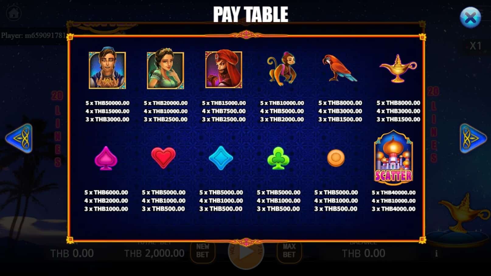 Aladdin สล็อต เว็บตรง ไม่ผ่ายเอเย่นต์ ค่าย KA Gaming joker สล็อต ฟรีเครดิต
