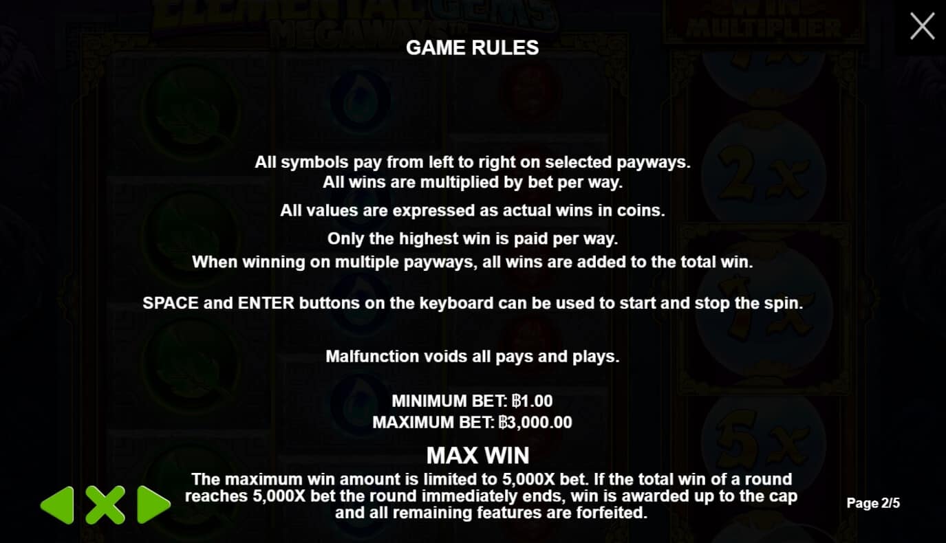 Elemental Gems Megaways เกมสล็อต เว็บตรง จากค่าย Pragmatic Play โจ๊กเกอร์ 123