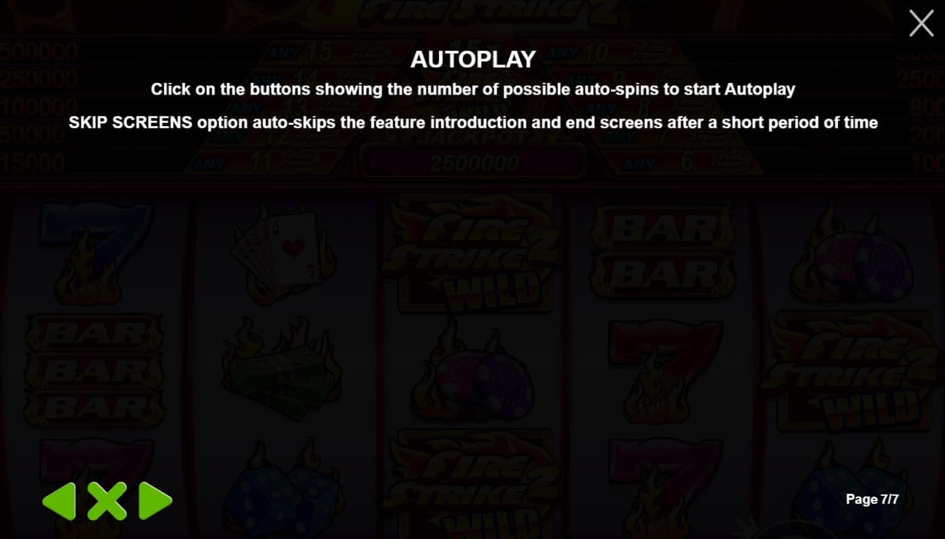 Fire Strike 2 เกมสล็อต เว็บตรง จากค่าย Pragmatic Play ฝาก 10 รับ 100 joker