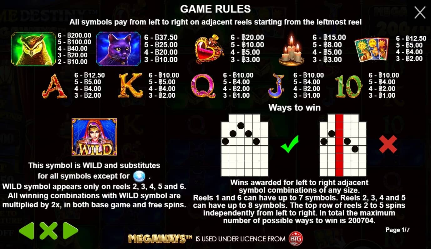 Madame Destiny Megaways เกมสล็อต เว็บตรง จากค่าย Pragmatic Play joker slot