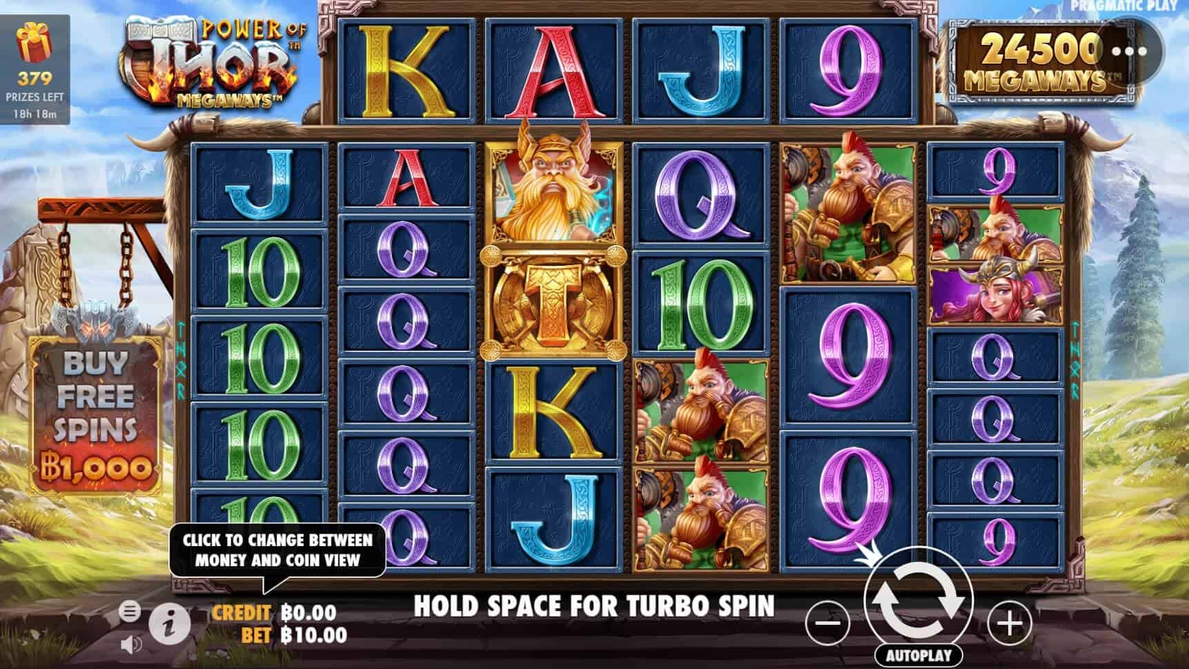 Power Of Thor Megaways เกมสล็อต เว็บตรง จากค่าย Pragmatic Play joker gaming