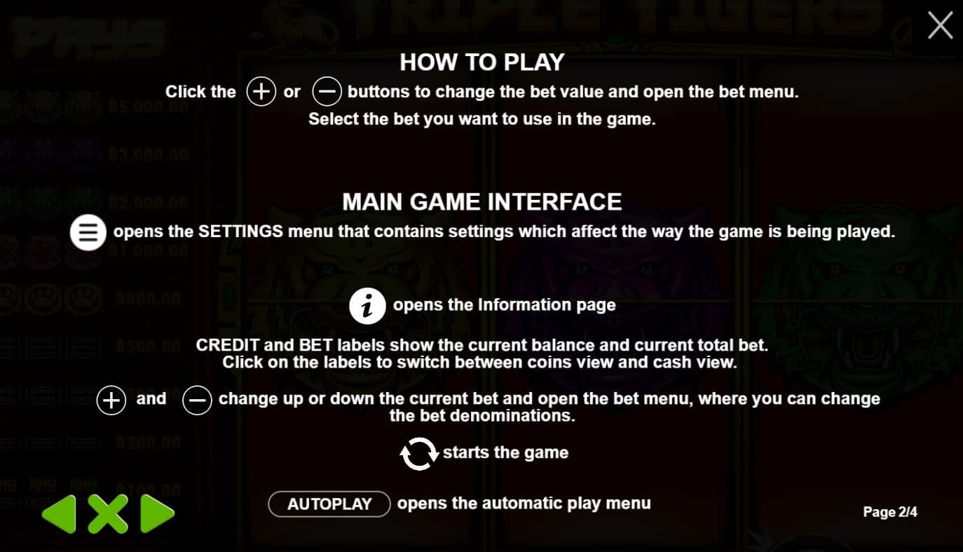 Triple Tigers เกมสล็อต เว็บตรง จากค่าย Pragmatic Play โจ๊กเกอร์ 123