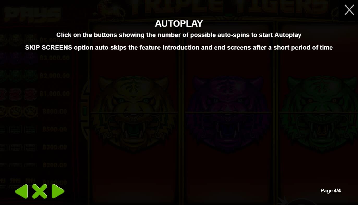Triple Tigers เกมสล็อต เว็บตรง จากค่าย Pragmatic Play joker เครดิตฟรี 50 ไม่ต้องฝาก