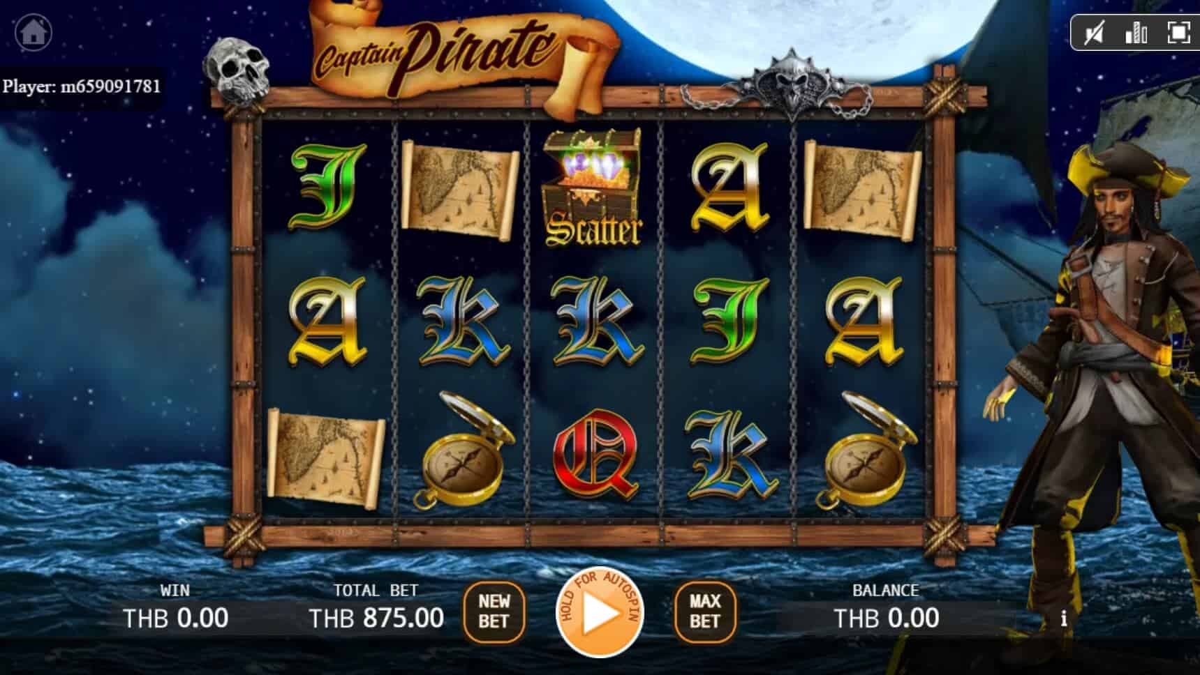 Captain Pirate สล็อต เว็บตรง ไม่ผ่านเอเย่นต์ ค่าย KA Gaming joker388 net