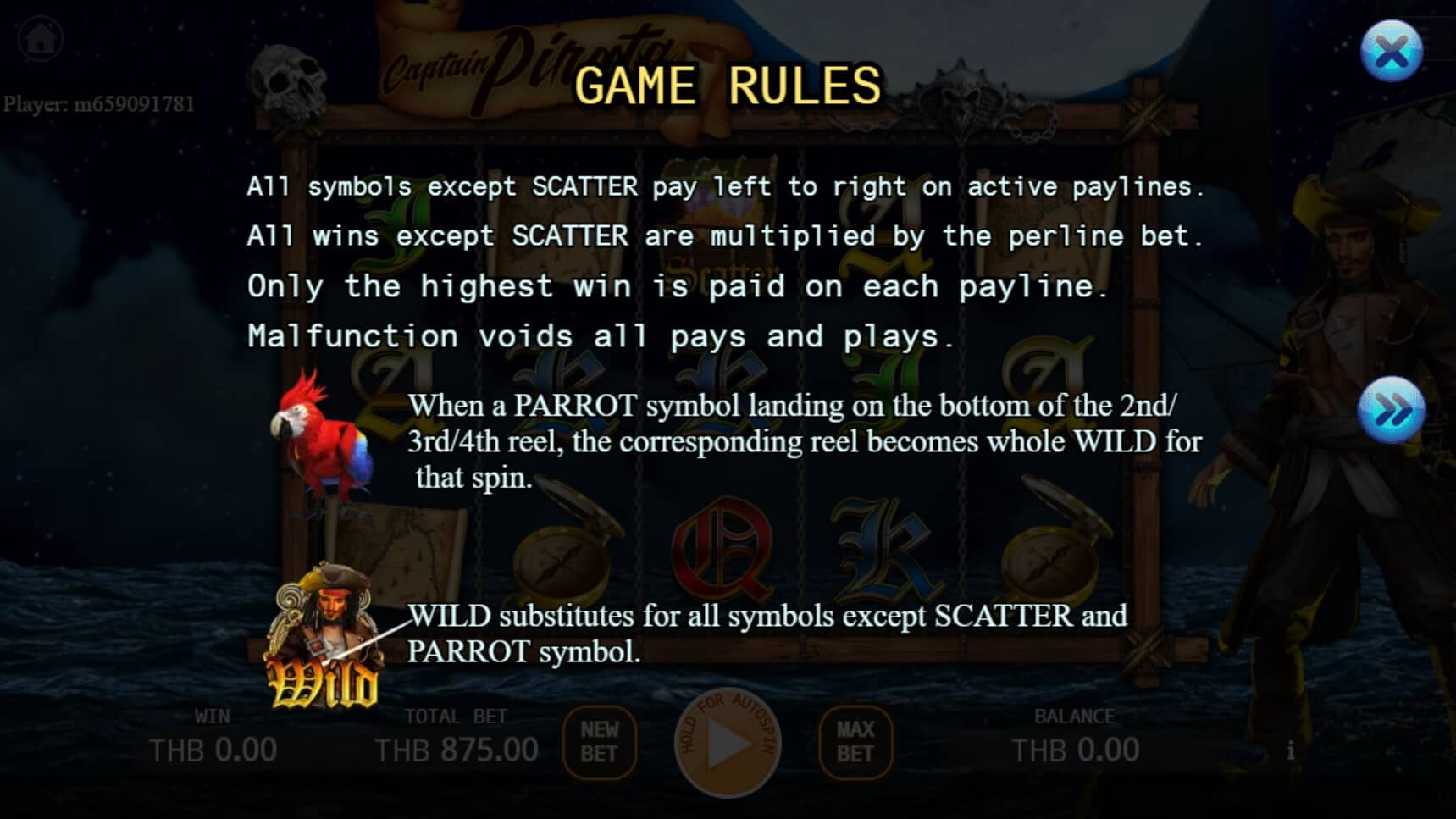 Captain Pirate สล็อต เว็บตรง ไม่ผ่านเอเย่นต์ ค่าย KA Gaming สมัครสล็อต joker