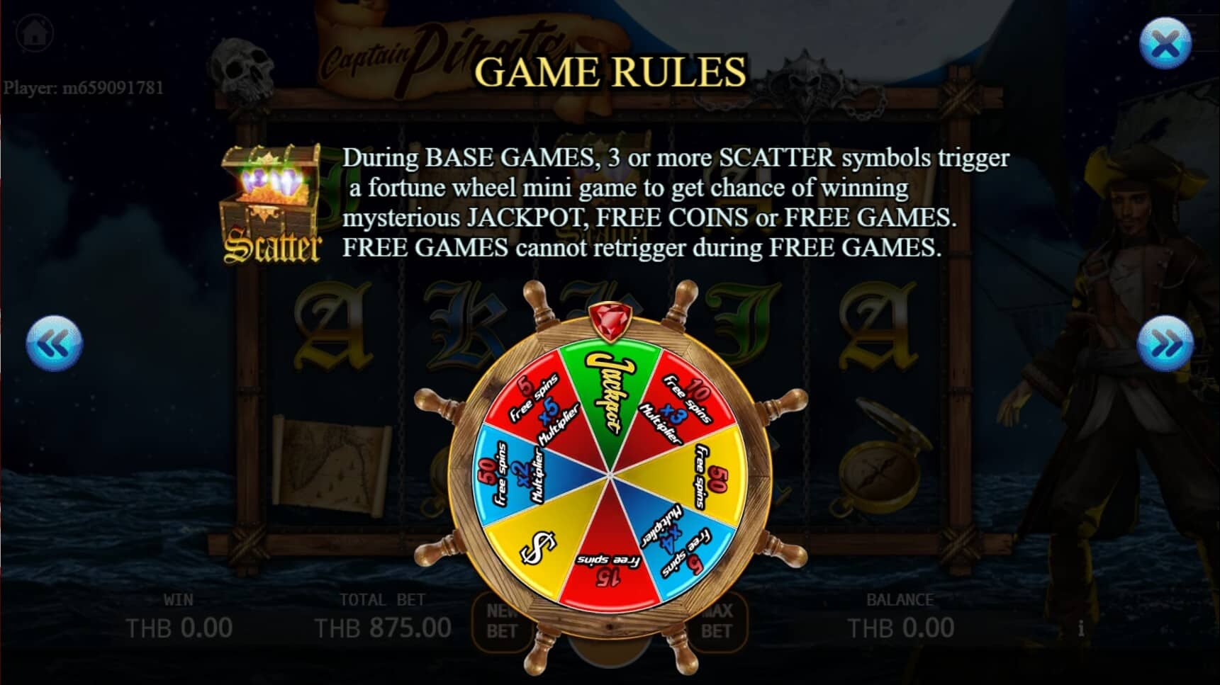 Captain Pirate สล็อต เว็บตรง ไม่ผ่านเอเย่นต์ ค่าย KA Gaming สล็อต joker888