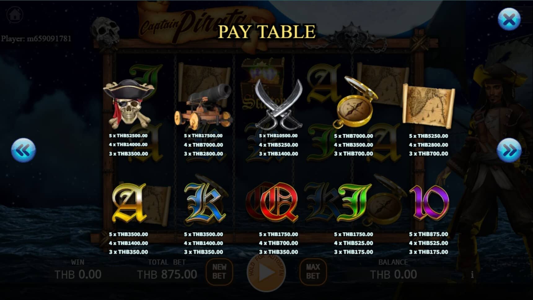Captain Pirate สล็อต เว็บตรง ไม่ผ่านเอเย่นต์ ค่าย KA Gaming ฝาก ถอน joker123