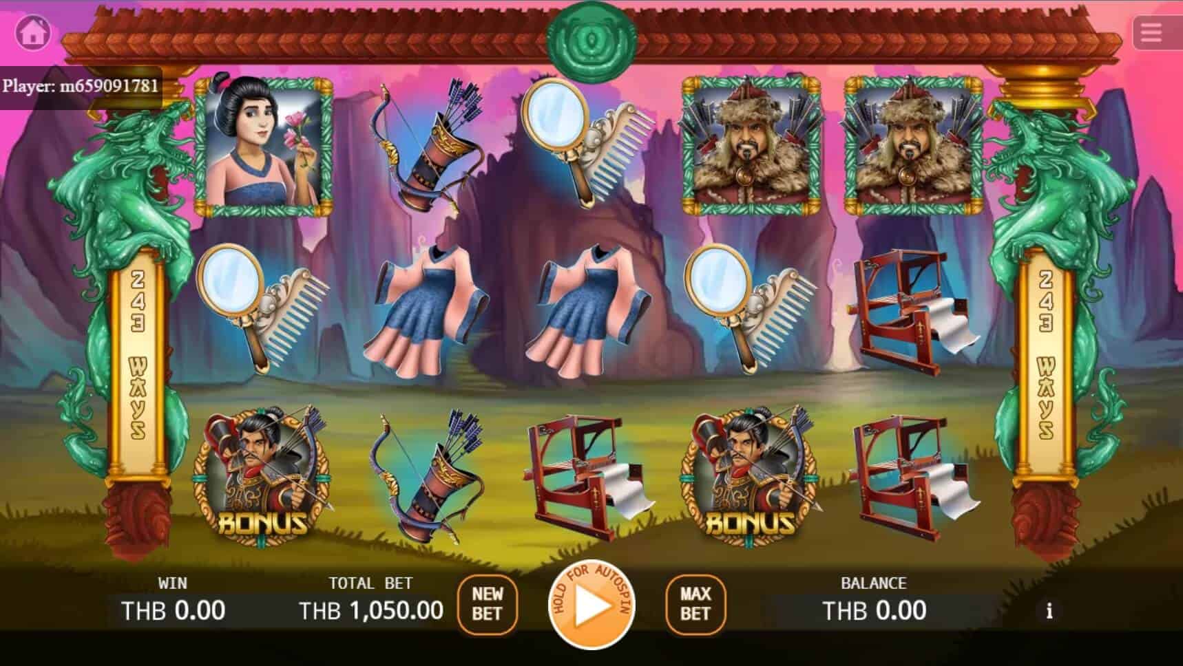 Hua Mulan สล็อต เว็บตรง ไม่ผ่านเอเย่นต์ ค่าย KA Gaming joker888