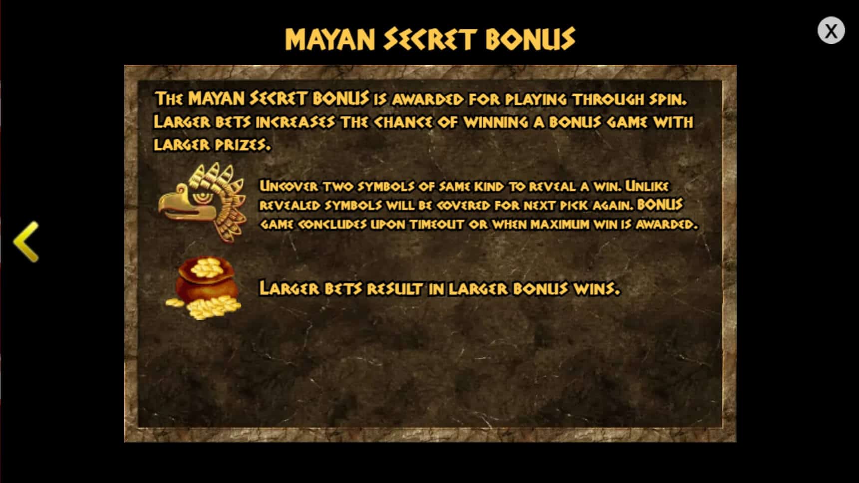 Mayan Gold สล็อต เว็บตรง ไม่ผ่านเอเย่นต์ ค่าย KA Gaming สล็อต 1234 joker