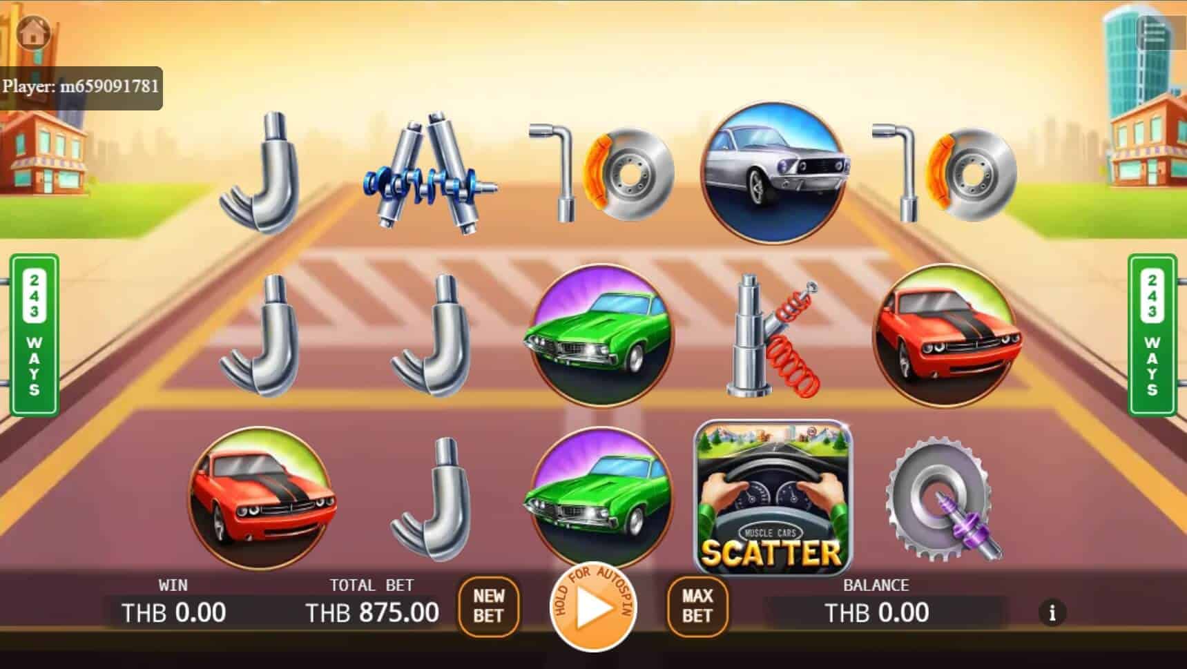 Muscle Cars สล็อต เว็บตรง ไม่ผ่ายเอเย่นต์ ค่าย KA Gaming joker gaming