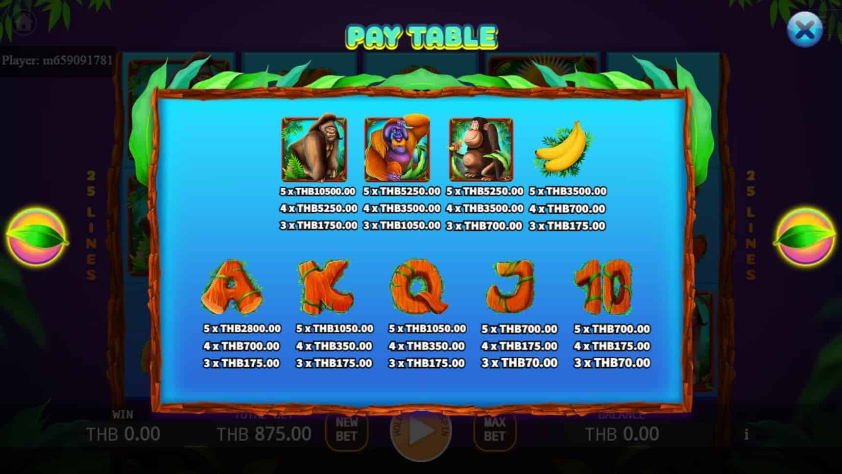 The Apes สล็อต เว็บตรง ไม่ผ่ายเอเย่นต์ ค่าย KA Gaming joker สล็อต 8888
