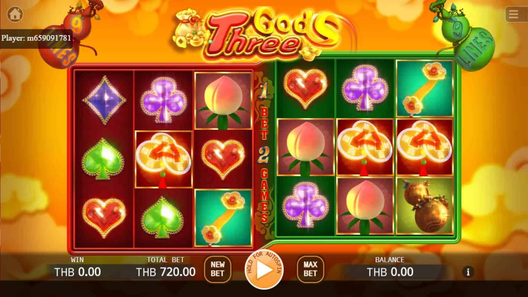 Three Gods สล็อต เว็บตรง ไม่ผ่ายเอเย่นต์ ค่าย KA Gaming joker123 net