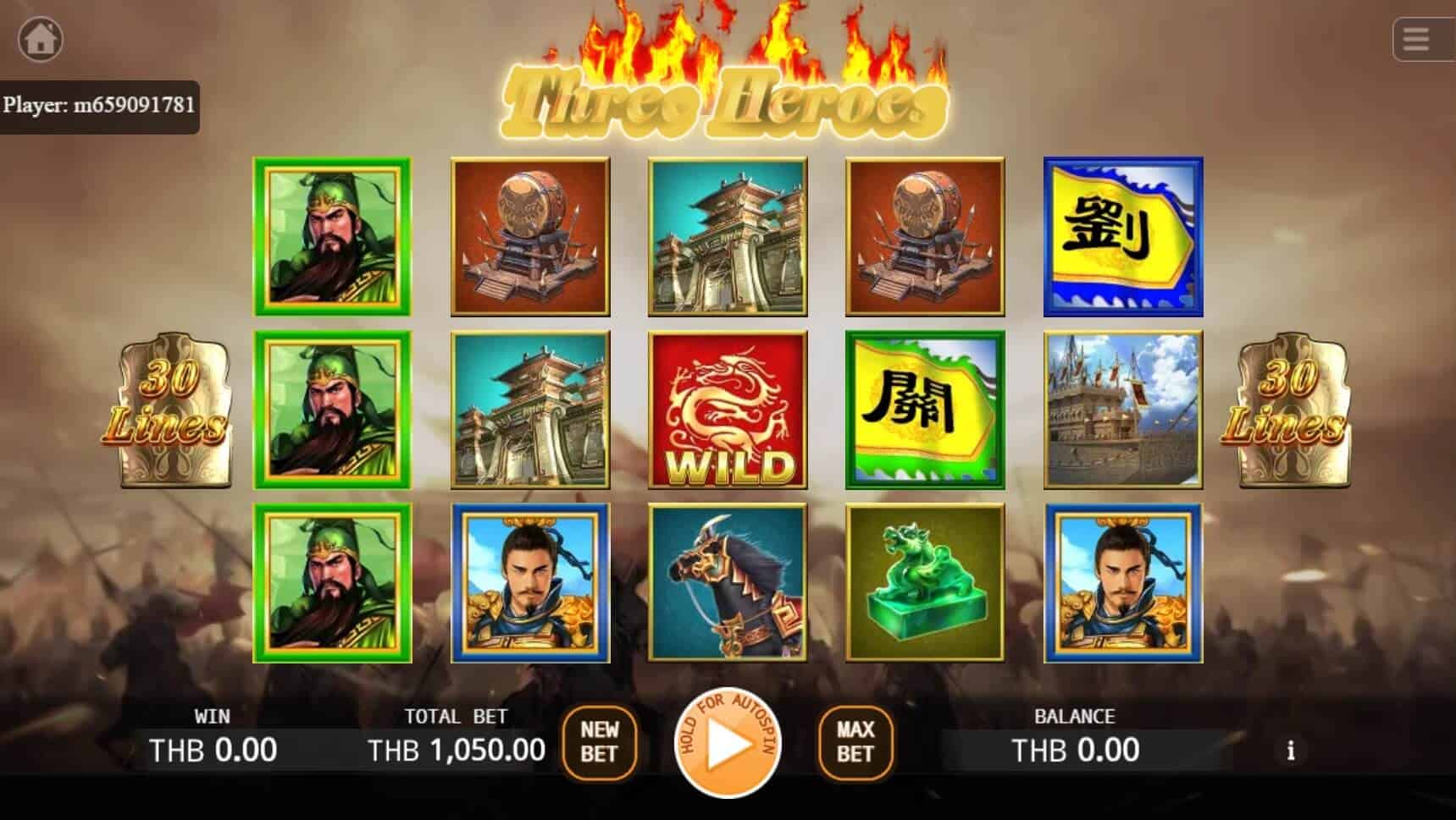 Three Heroes สล็อต เว็บตรง ไม่ผ่านเอเย่นต์ ค่าย KA Gaming ฝาก ถอน joker123