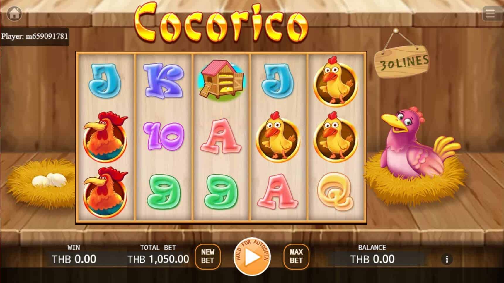 Cocorico ค่าย KA Gaming เว็บ Joker จาก สล็อต joker