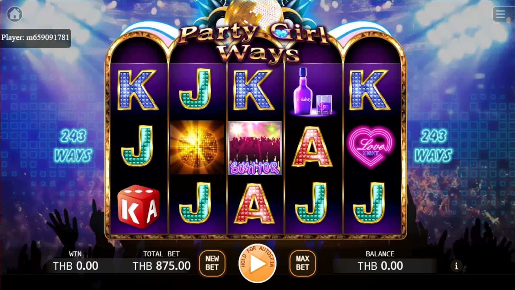 Party Girl Ways สล็อต เว็บตรง ไม่ผ่านเอเย่นต์ ค่าย KA Gaming joker123th