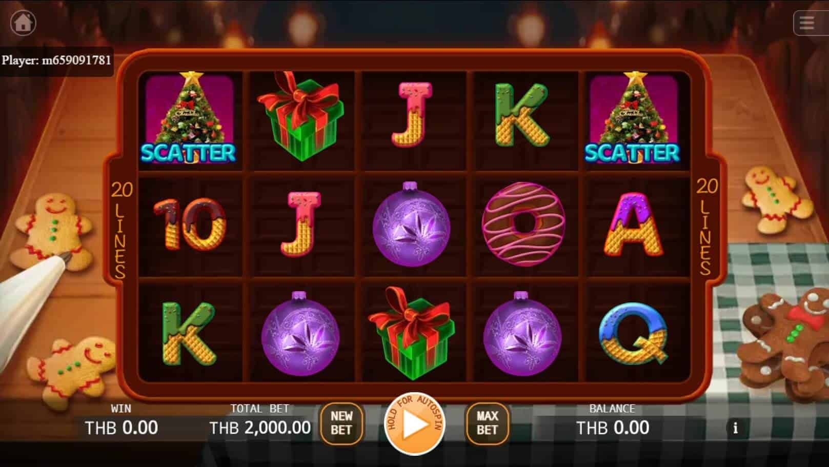 The Gingerbread Land สล็อต เว็บตรง ไม่ผ่านเอเย่นต์ ค่าย KA Gaming joker สล็อต 888