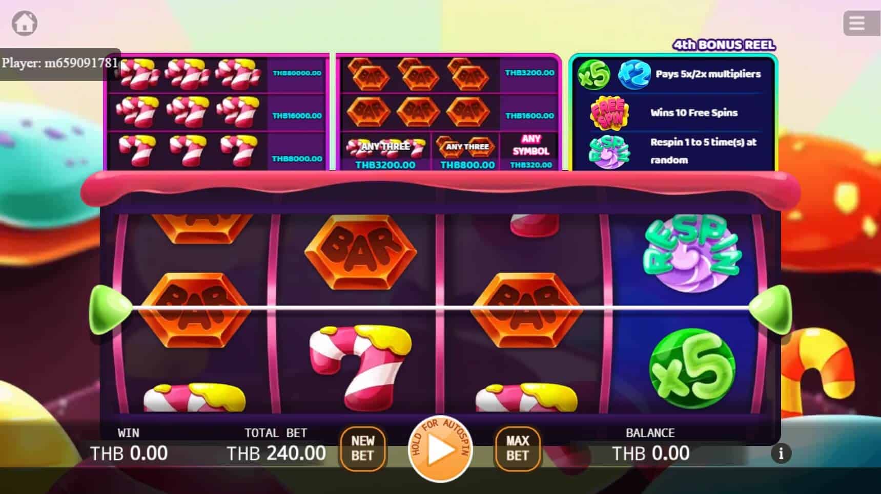 Candy Mania KAGaming สล็อตโจ๊กเกอร์