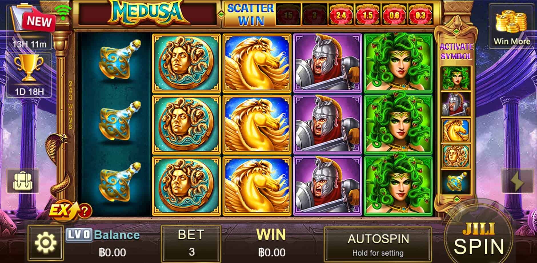Medusa jili สล็อตโจ๊กเกอร์