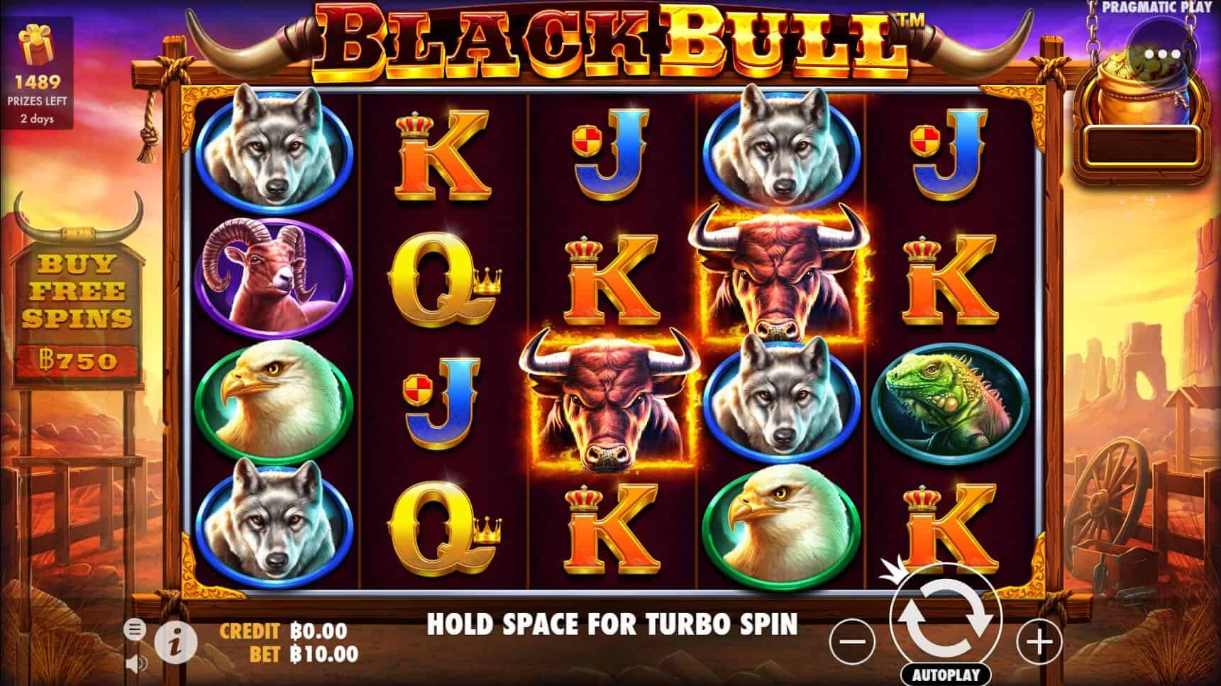 Black Bull Pragmatic Play สล็อตโจ๊กเกอร์