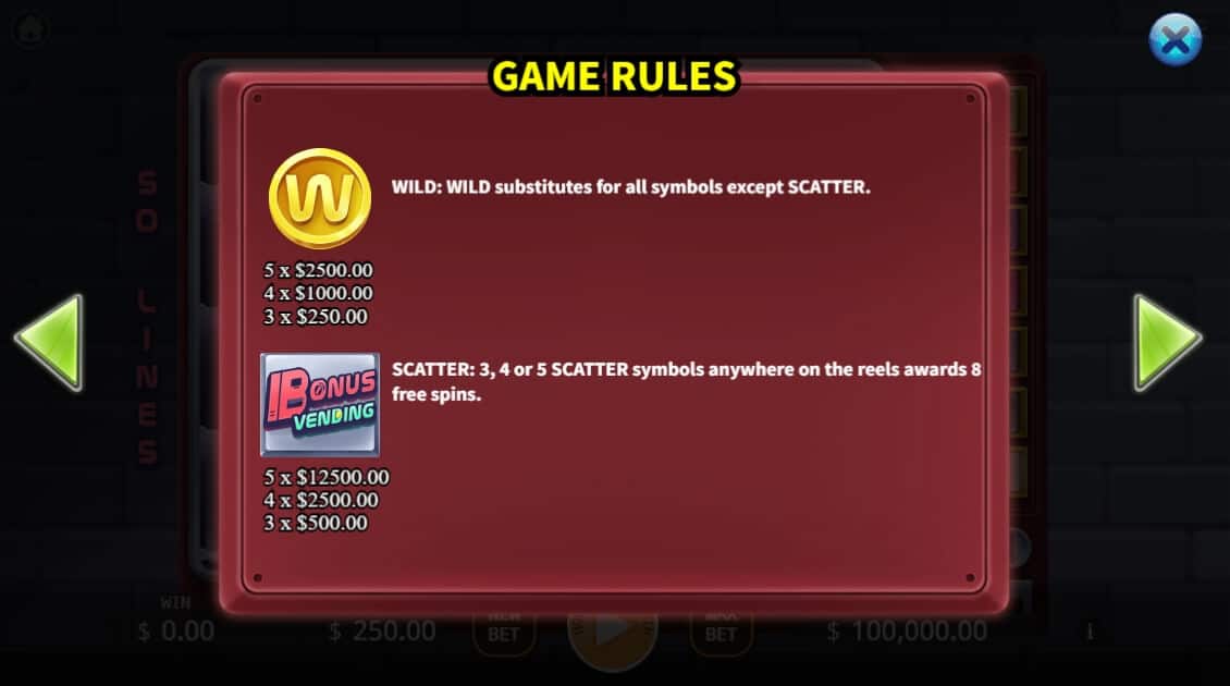Bonus Vending KAGaming joker gaming