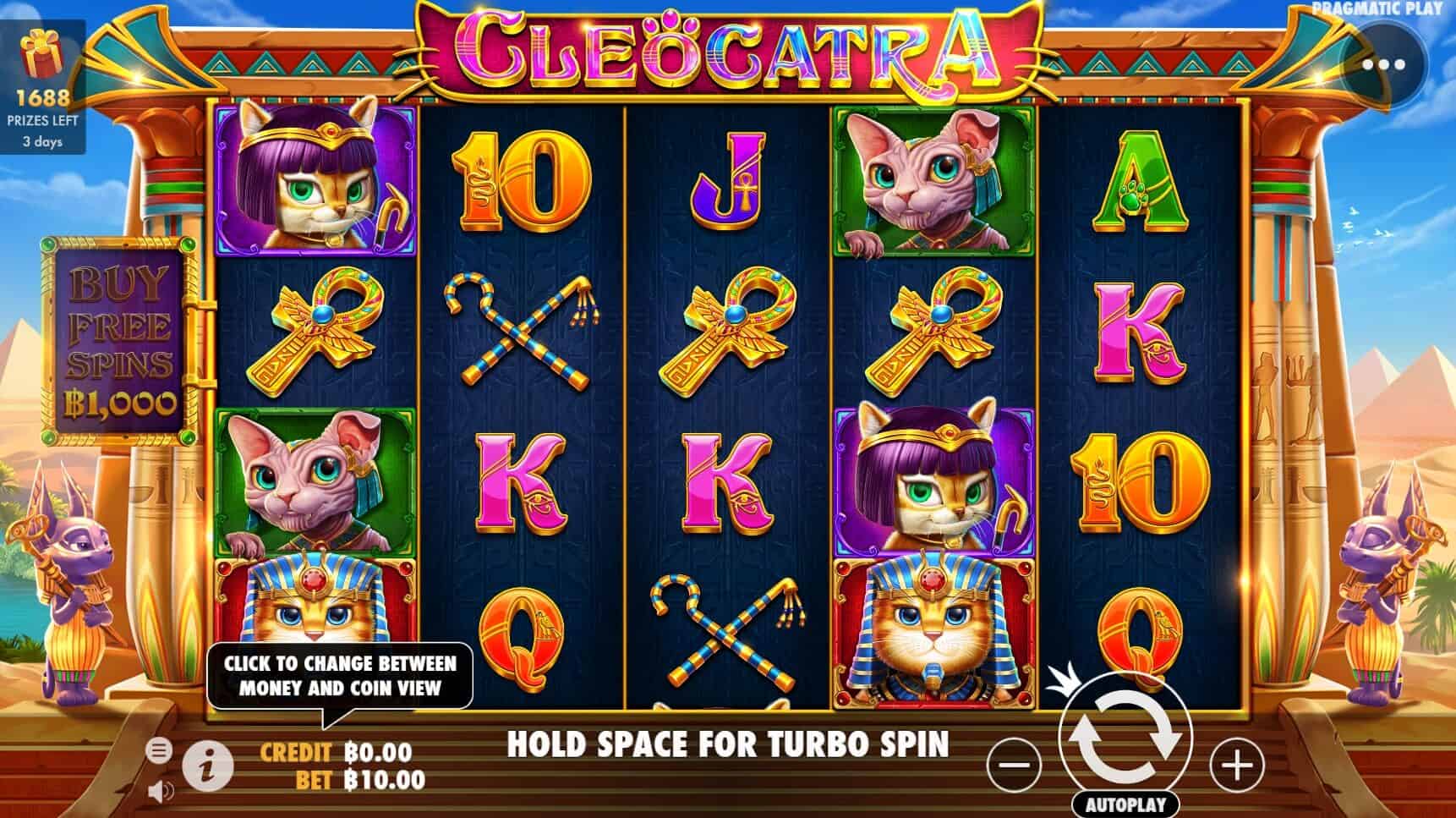Cleocatra Pragmatic Play สล็อตโจ๊กเกอร์