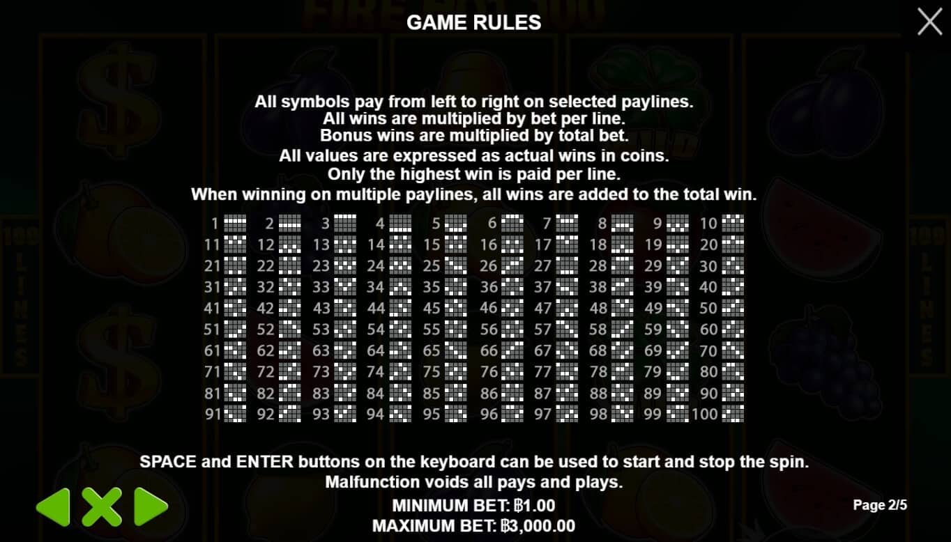 Fire Hot 100 Pragmatic Play joker gaming