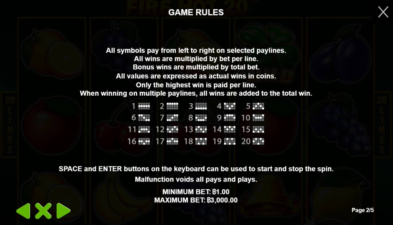 Fire Hot 20 Pragmatic Play joker gaming